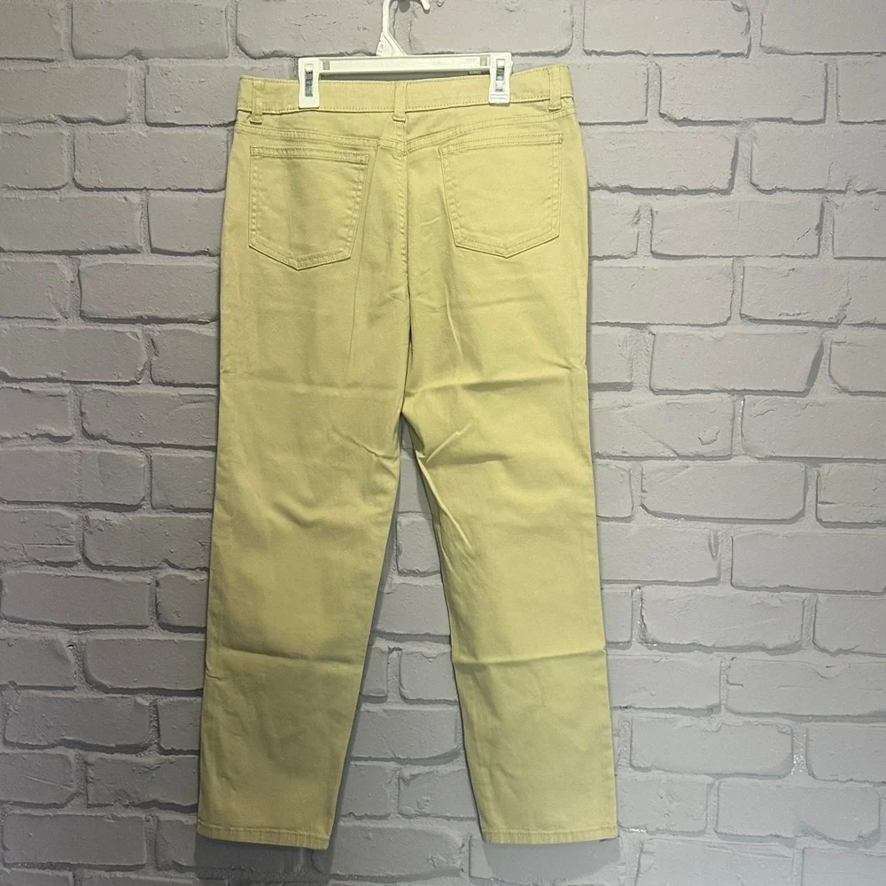 NEW Wonder Nation Beige Straight-Leg Pants size 14 - Picture 4 of 5